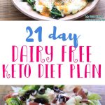 This super easy 21 day keto diet plan is completely dairy free and gluten free! You'll find recipes for breakfast, lunch and dinner all under 20g carbs per day. These healthy recipes are perfect for keto diet beginners who are just starting out. You'll find macros for all recipes and grocery lists for each week. #ketodiet #ketodietplan #lowcarbdiet #lowcarbmealplan